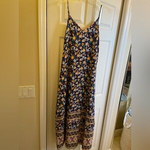 Floral Maxi Dress - Multicolor